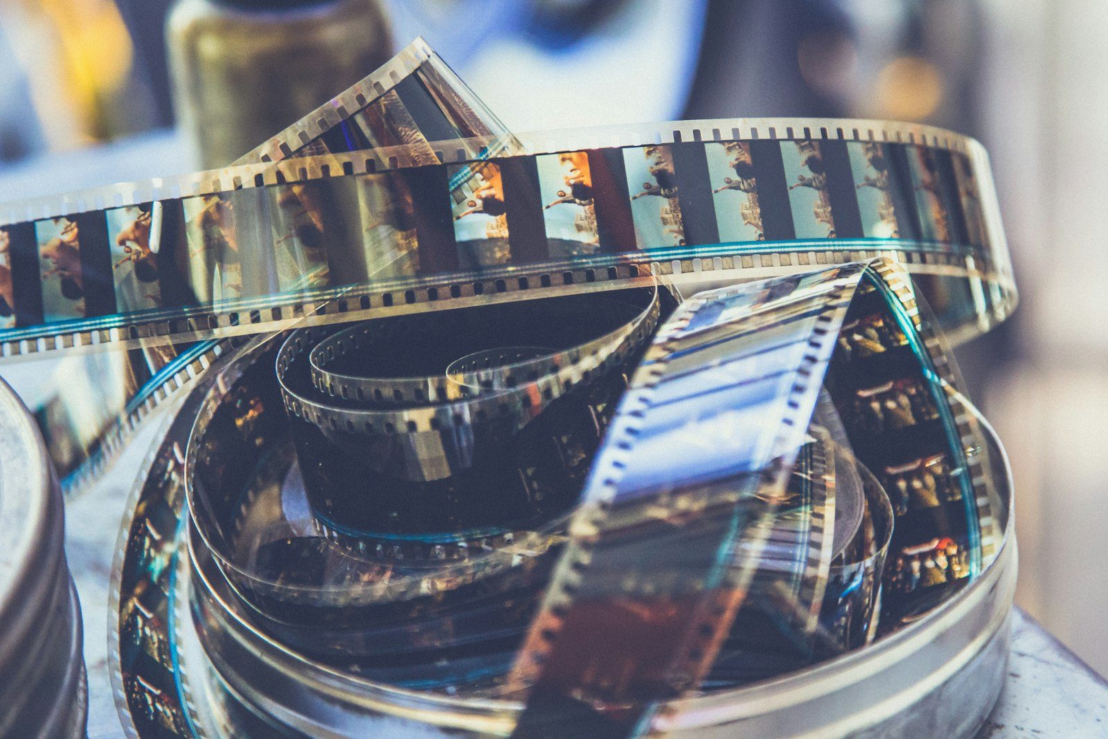 35mm film negative strip